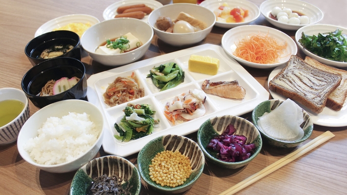 【朝食リニューアルキャンペーン！】京都を感じる和食中心の朝食を期間限定の特別価格でご案内♪